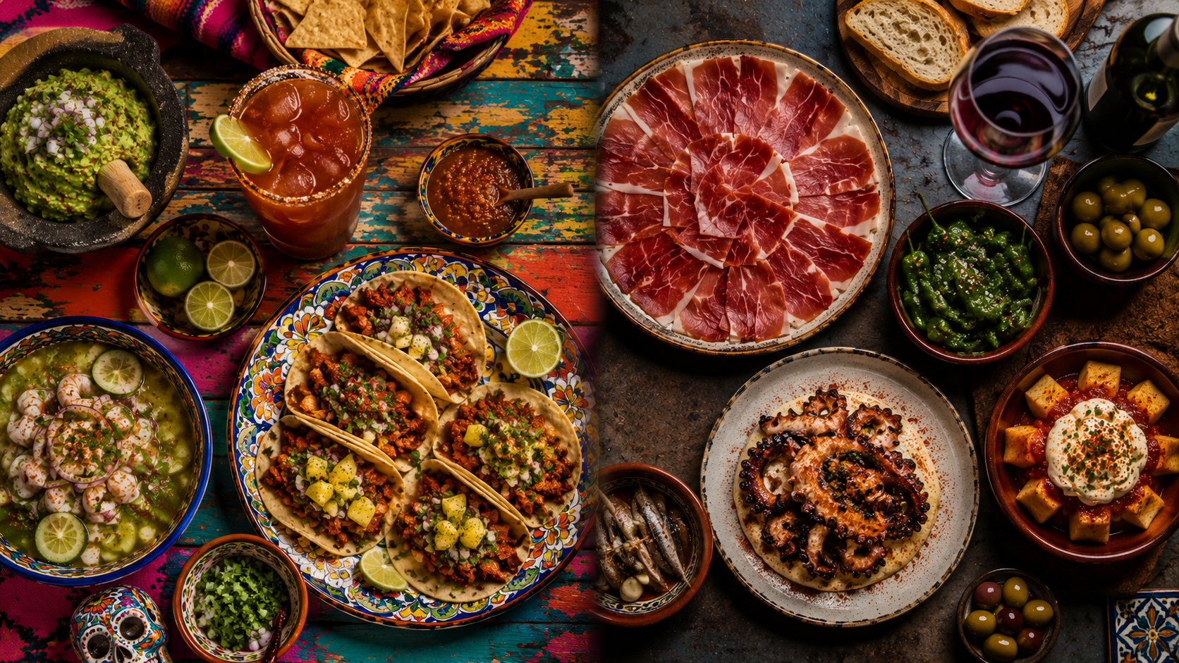 Mexican vs Spanish Food: What 4,000 Restaurants Tell Us