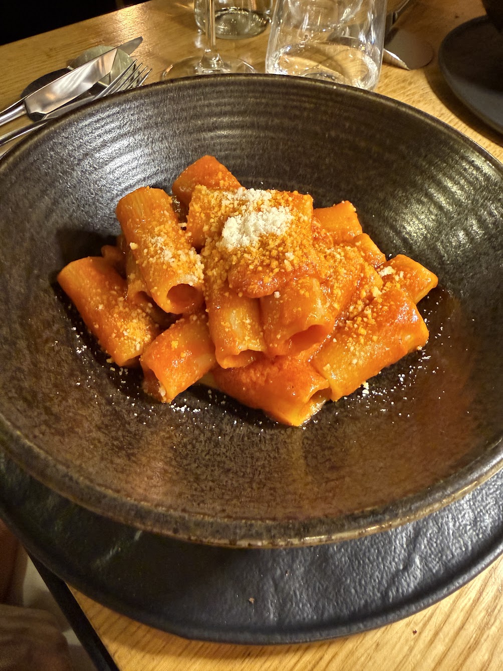Amatriciana at La Pace del Palato.
